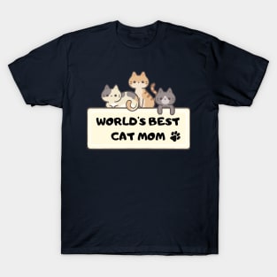 World’s best cat mom T-Shirt